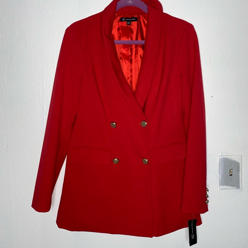 NWT Red Blazer